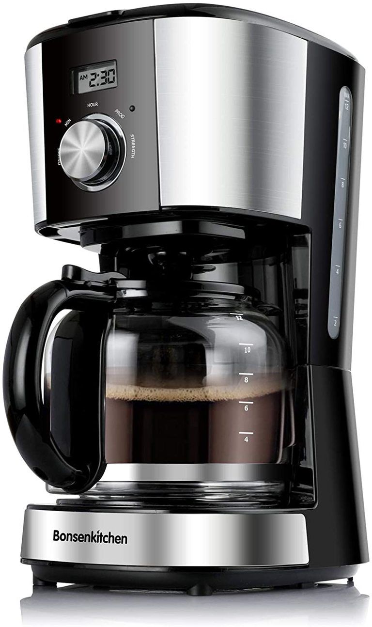 Bonsenkitchen 12 cup Coffee Maker Review Espresso Coffee Brewers