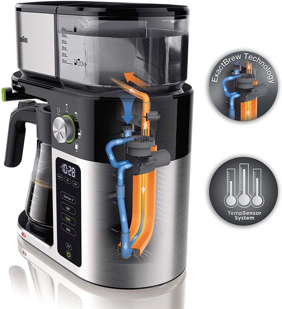 Braun MultiServe Coffee Stainless Black KF9050BK Espresso Coffee